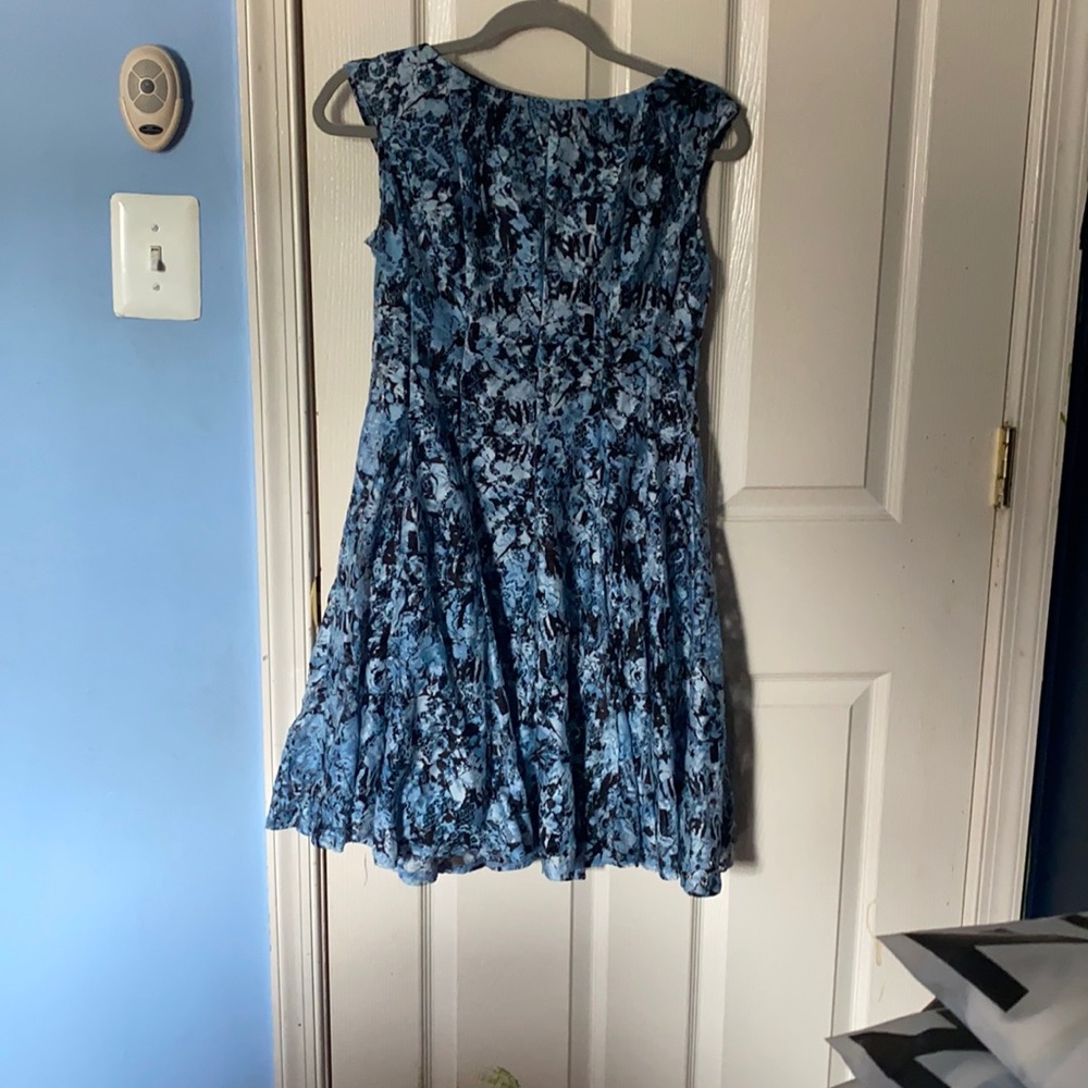 Blue dress